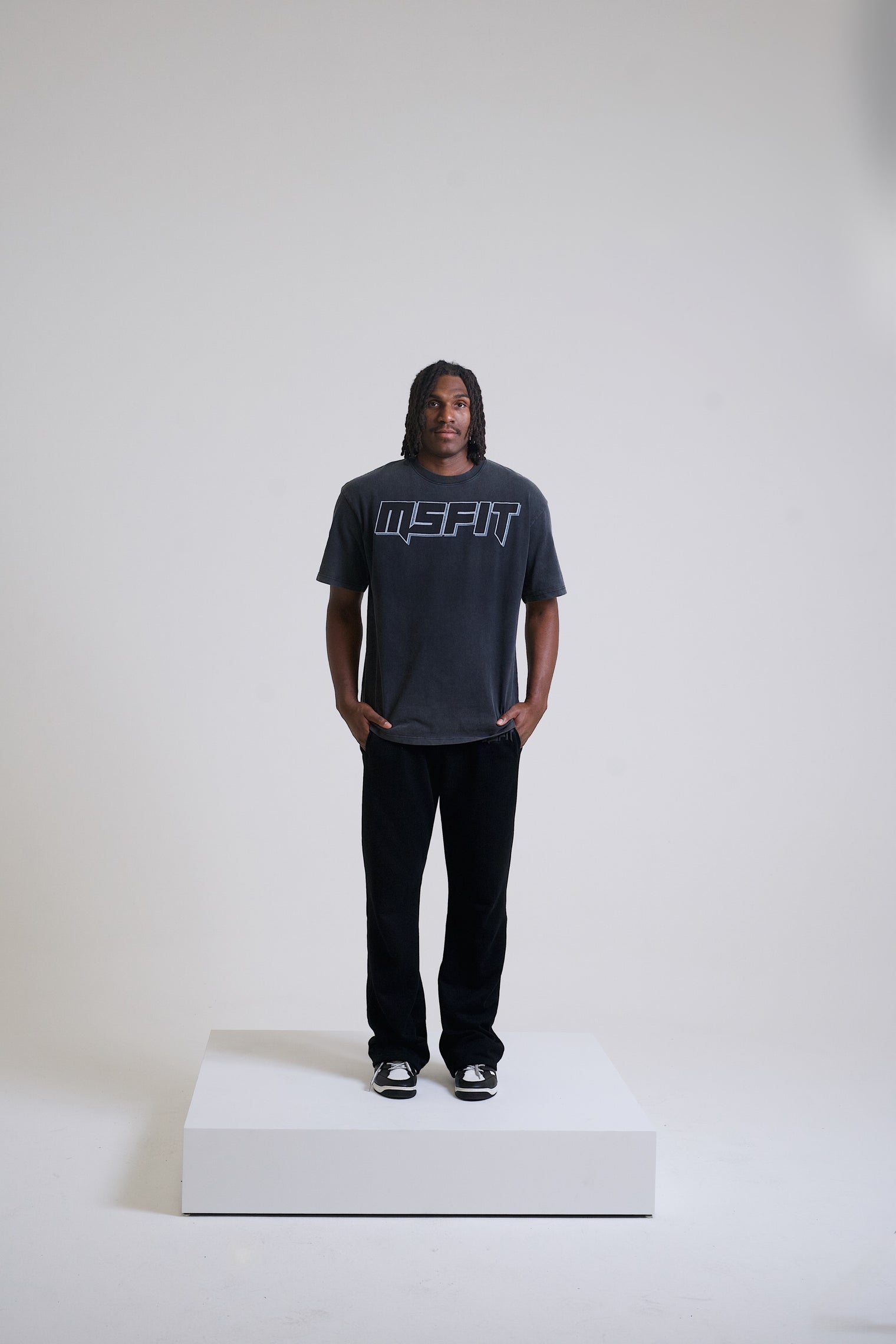 MSFIT ACID WASH TEE