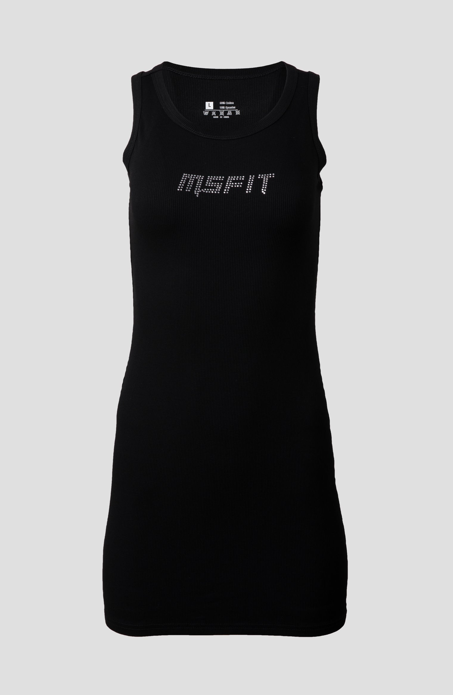 MSFIT X FOOLIES BLING TANK DRESS