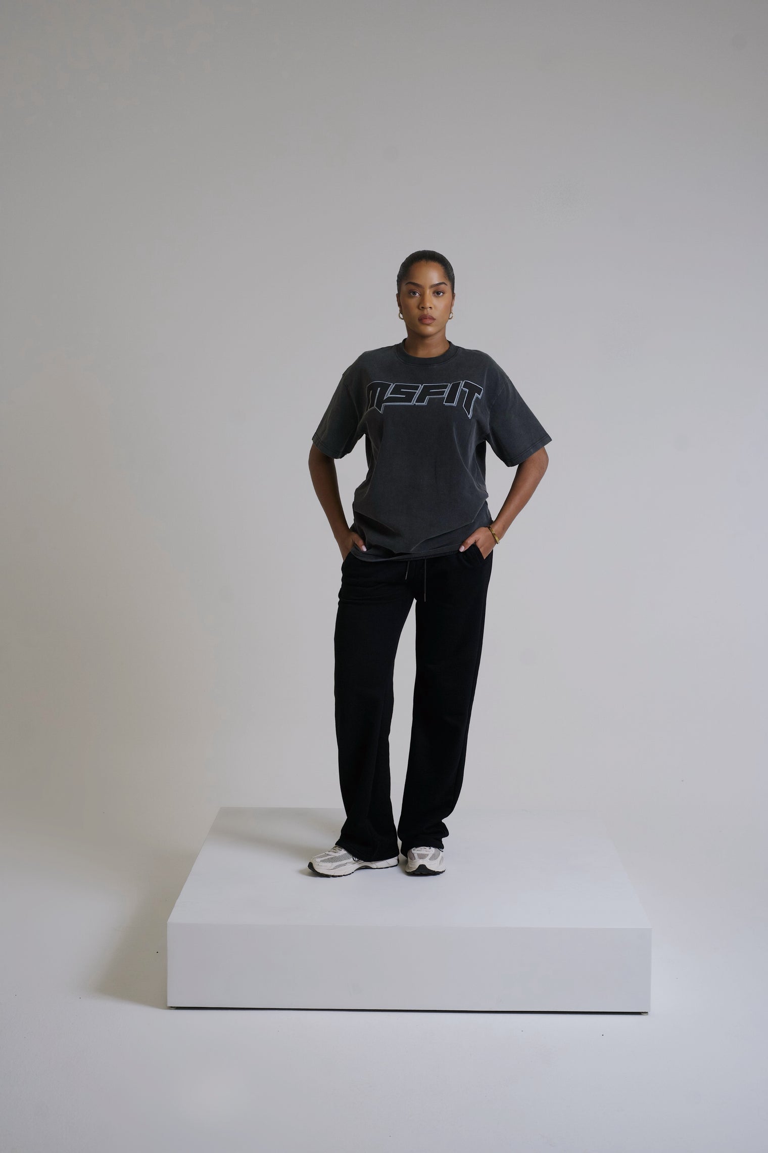 MSFIT ACID WASH TEE