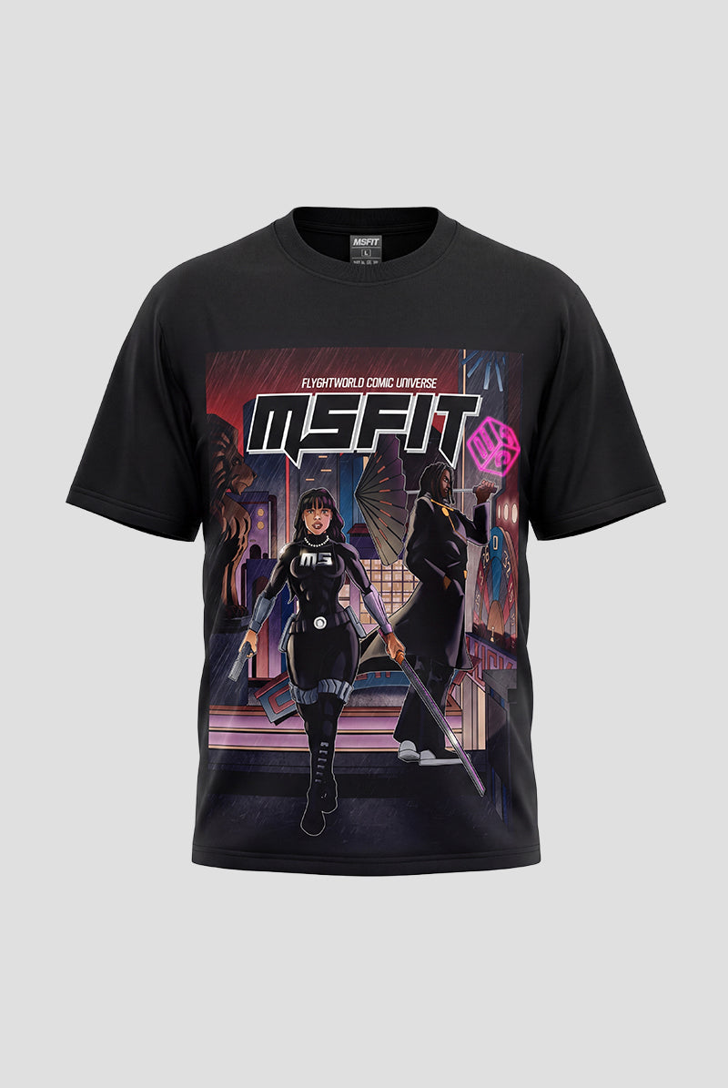 MSFIT X FOOLIES COMIC GRAPHIC TEE BUNDLE
