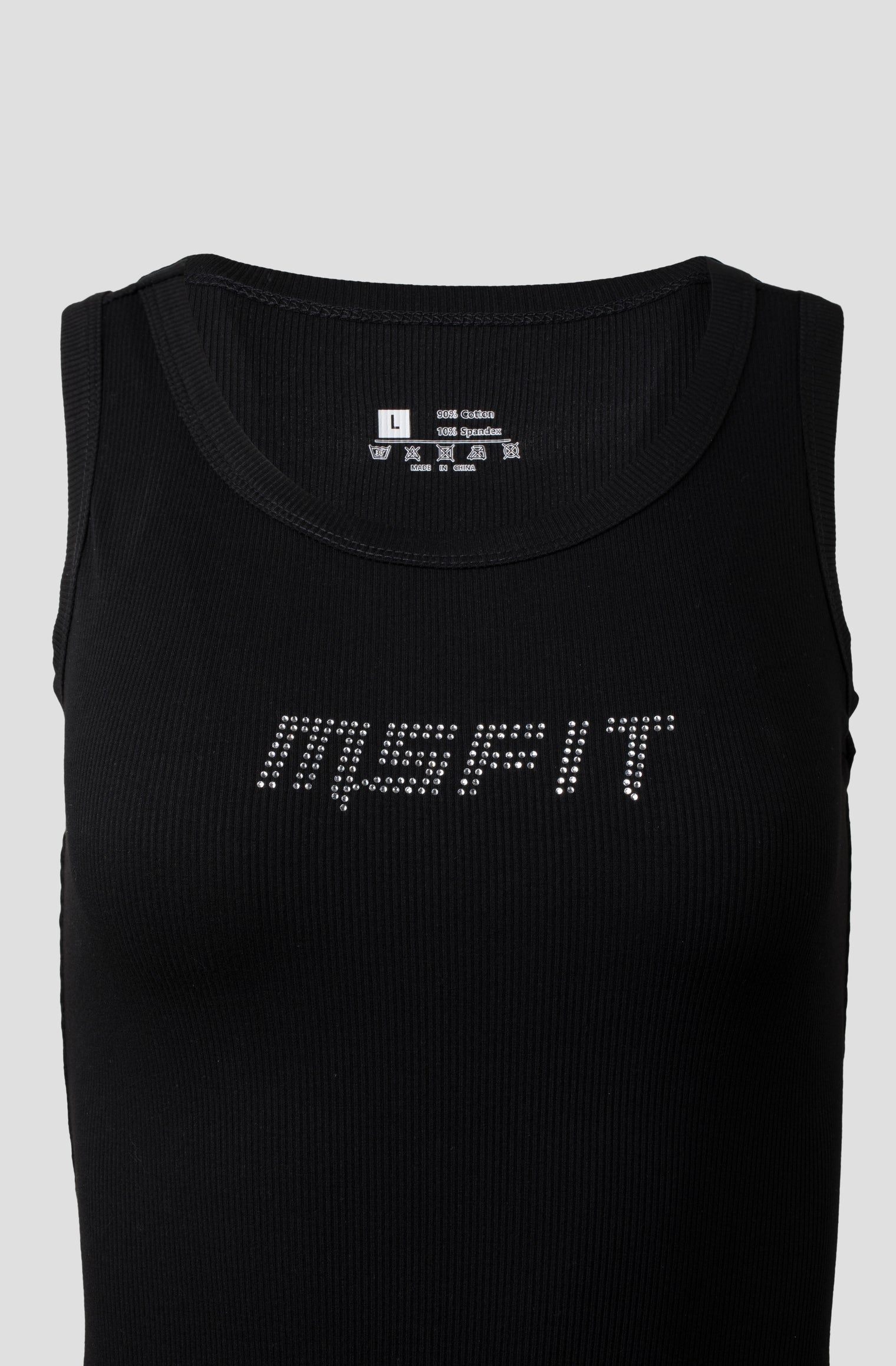 MSFIT X FOOLIES BLING TANK DRESS