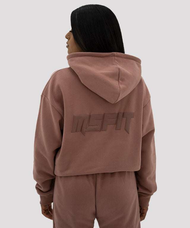 T O N E S HOODIE CLAY BROWN